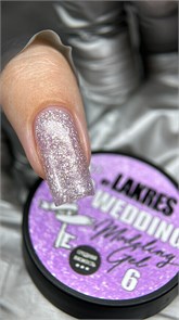 Гель Lakres Modeling Gel Wedding 6, 15 мл 1120423