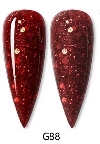 Acrygel Lakres Fire Red,15 мл (банка) 10751