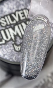 Акригель Lakres Luminos Silver (светоотражающийся) 15 гр 104978