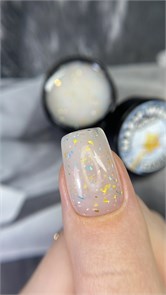 Гель с поталью Lakres Magic Wand White  15 g 104719