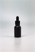 бутылка с пипеткой черная матовая  15 мл 05722804-2977-11f0-0a80-0f7700461aae