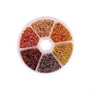 Набор пирсинга для ногтей золото/бронза 2001377046682