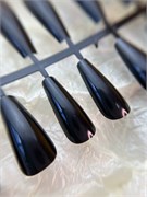 Типсы отрывные балерина черные, 240 шт 2000000023359