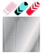 MILV Трафареты для дизайна ногтей MILV арт 06000 4627104177528