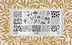 -30% Пластина для стемпинга Go! Stamp 237 Fall Magic 2546131605465