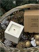 Спа-свеча Vintage Home, Ambra&Peper в керамике 50 мл 2000000033846