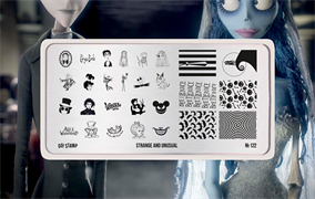 -30% Пластина для стемпинга Go! Stamp 122 Strange and Unusual 2546131603607