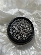 Бульонки микс в баночке серебро 2013955349160