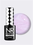 Nail Republic-014 Гель-лак, PEARL PRINT Жемчужная лаванда 10 мл 4630352402724