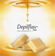 Depilflax Воск Горячий пленочный 5AB, в брикетах, Слоновая кость 100 гр 2000000030289
