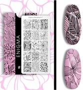 Пластина для стемпинга Enigma Stamping №017 2777000005141