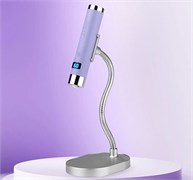 Лампа-фонарик c ИИ сенсором L6 на подставке фиолетовый 2000000061542