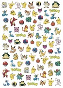 Слайдер-дизайн Crazy Shine Nails: Покемоны 4607790920011