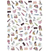 Слайдер-дизайн Crazy Shine Nails mini: Папиросы 4607790910173