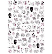 Слайдер-дизайн Crazy Shine Nails mini: Анархия 4607790910036