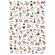 Слайдер-дизайн Crazy Shine Nails mini: Лесные жители 4607790910494