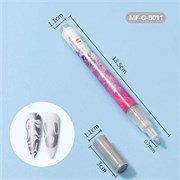 Акриловый маркер Acrylic Paint Pen 0,7 мм (серебро) 2000000015569