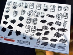 Слайдер White base «Masks» 7930098780481