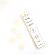 ATIS Сменный файл для педикюрного диска D14, 60 штук, 180 грит, White 00216/180 7930074402208