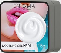 Гель для наращивания ENIGMANIC Modeling gel 01 15g. 7683390040172