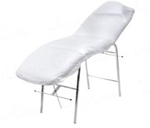 ФОРМ Чехлы на кушетку 80*210 на резинке спанбонд белые 10 шт 4697819700786