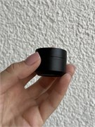 Банка 15 гр , черная матовая модель 001 с дополнительной мембраной из фольги 2081645962791
