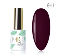 Mio Гель-лак G-11. Баклажан, 8 мл 4603741476613