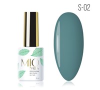 Mio Гель-лак S-02. Морской бриз, 8 мл 4603741477061