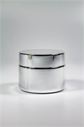 Банка серебряное стекло 30 гр для косметики 2000000048161