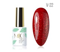 Mio Гель-лак V-22. Красный самоцвет, 8 мл 4603741478198