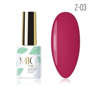 Mio Гель-лак Z-03. Мемуары гейши, 8 мл 4603741477610
