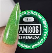 Жидкий гель Амигос GLAMОUR ESMERАLDА, 15 мл 4673754438434