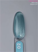 Гель лак 02 aqua cat Pink House 2009899196359