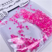 Стразы неон NN, 740 шт, розовый 2064787175335