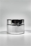 Банка серебряное стекло 50 гр для косметики 2000000048178