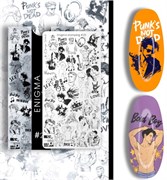 Пластина для стемпинга Enigma Stamping №025 2777000006353