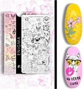 Пластина для стемпинга Enigma Stamping №026 2777000006360