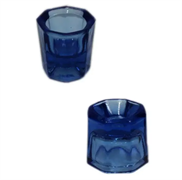 Стаканчик для краски, хны, ликвида, разведения косметики (стеклянный) синий 2000000009360