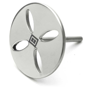 NN_DM-25 Nippon Nippers. Педикюрный диск, металлический. Размер «L». Диаметр 25 мм, длина ножки 3 см 4640043663594