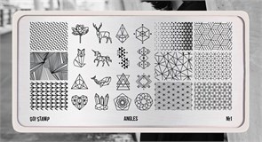 -30% Пластина для стемпинга Go Stamp 01 Angles 2546131600019