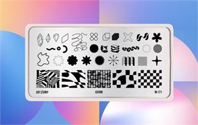 -30% Пластина для стемпинга Go! Stamp 171 Axiom 2546131604604