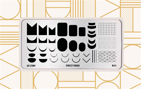 -30% Пластина для стемпинга Go! Stamp 91 Perfect French 2546131601856