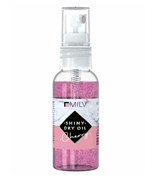 MILV Сухое укрепляющее масло для ногтей с шиммером «CHERRY». 50 мл 18528 4627194180439