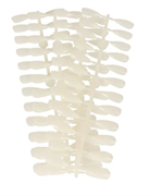 Типсы отрывные стилеты молочные 240 шт 2099216705517