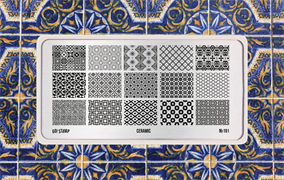 -30% Пластина для стемпинга Go! Stamp 191 Ceramic 2546131604802