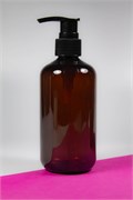 Бутылка пластиковая с дозатором 250 мл темная 2000000048185