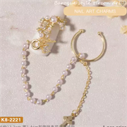 Каф для ногтей золото 2000000005973