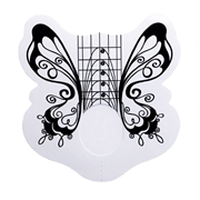 Формы для наращивания TARTISO бабочка ч/б, 50 шт 2000000012377