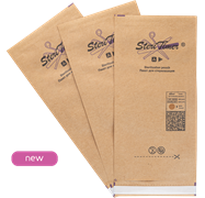 STERITIMER Крафт-Пакет бумажный плоский самоклеящийся 75х150мм (100 шт. в упаковке) 4673758152268