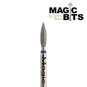 Алмазное пламя 2.3мм ОСТРЫЙ кончик (Натуральный алмаз) (Средняя) НАПлС23